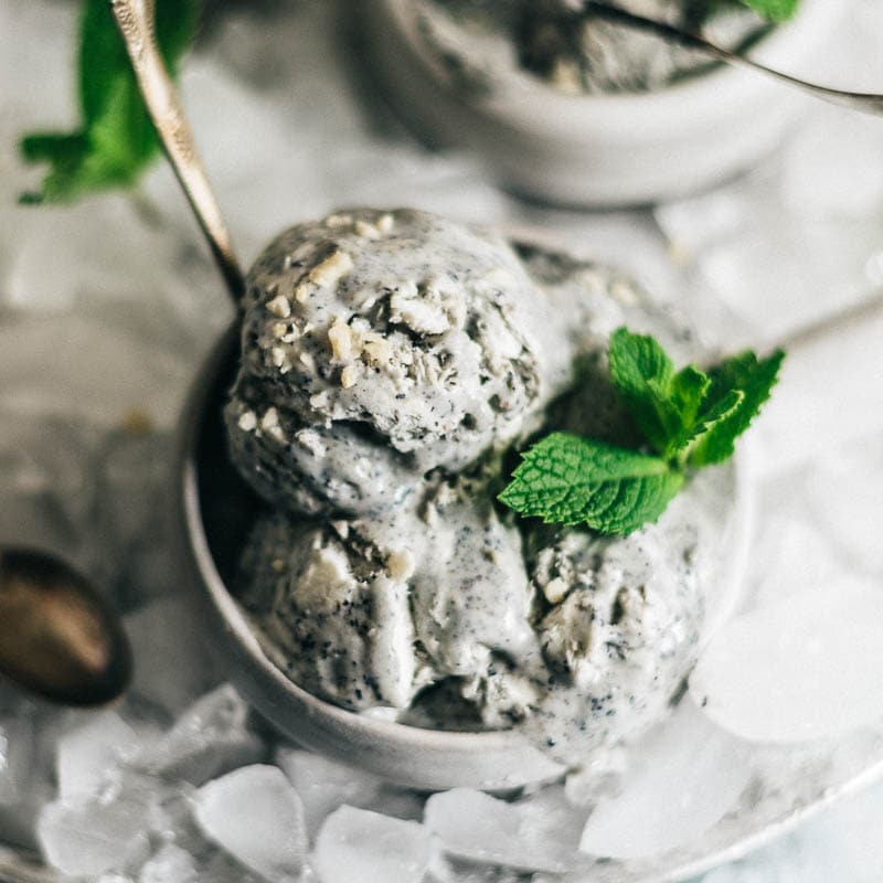 Indulge in Delight: Crafting Homemade Black Sesame Ice Cream (No-Churn Recipe)