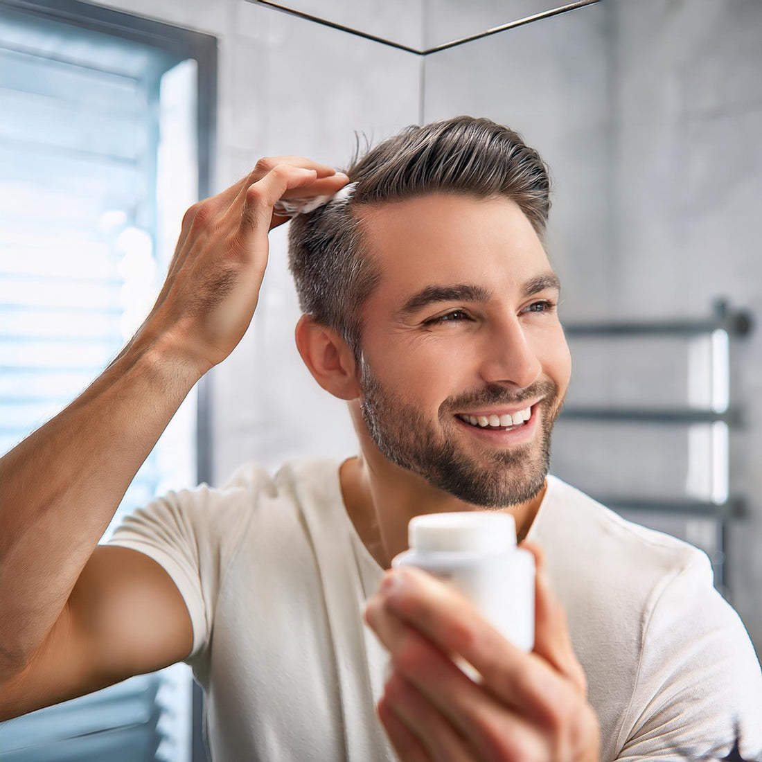 Regain Your Confidence with Men's Rogaine 5% Minoxidil Foam for Hair Loss