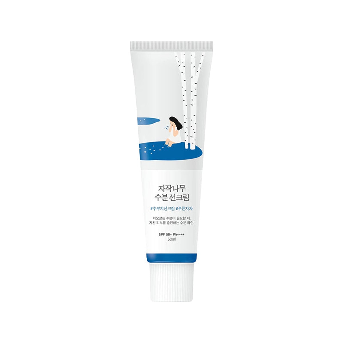 ROUND LAB Round Lab's Birch Juice Moisturizing Sunscreen (SPF 50+ PA++++) 50ml Single K Beauty