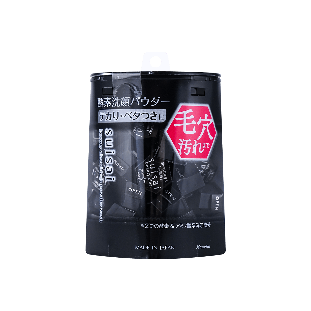 KANEBO Suisai Beauty Clear Black Powder Wash, 32pcs