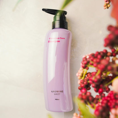 POLA JAPANESE Glossy Shampoo for Thicker Hair - Prevents Hair Fall Rejuvenates Scalp - Reduces Graying 12.5fl oz