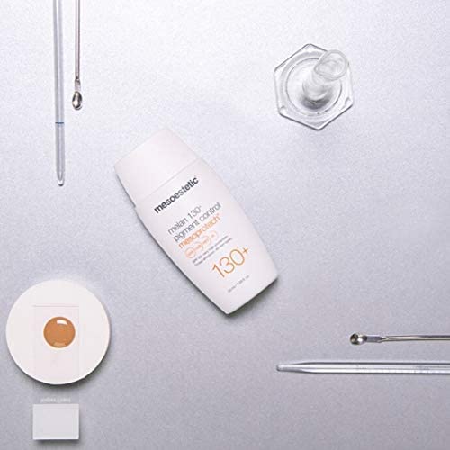 Mesoestetic Mesoprotech Melan Cream SPF 130+ Pigment Control-Protects Skin against UVB, UVA, HEV, IR-Facial Sunblock