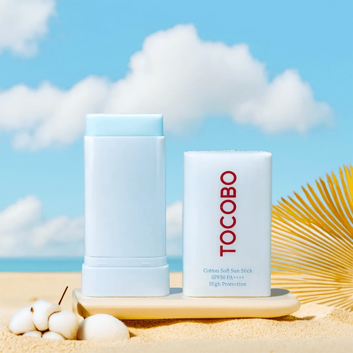 TOCOBO Cotton Soft Sun Stick SPF50+ PA++++ 19g K Beauty Success