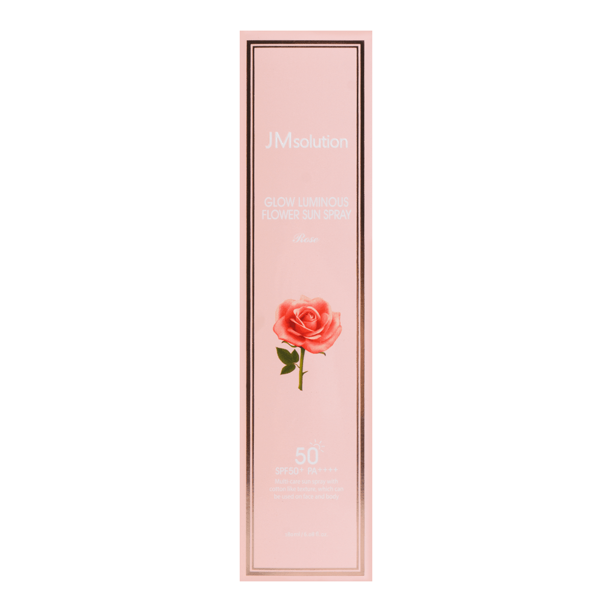 JMsolution Glow Luminous Flower Sun Spray واقي من الشمس SPF50+ PA++++ 180 مل K Beauty 