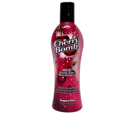 Supre Cherry Bomb Red Hot Dark Accelerator Tanning Lotion 8 oz.