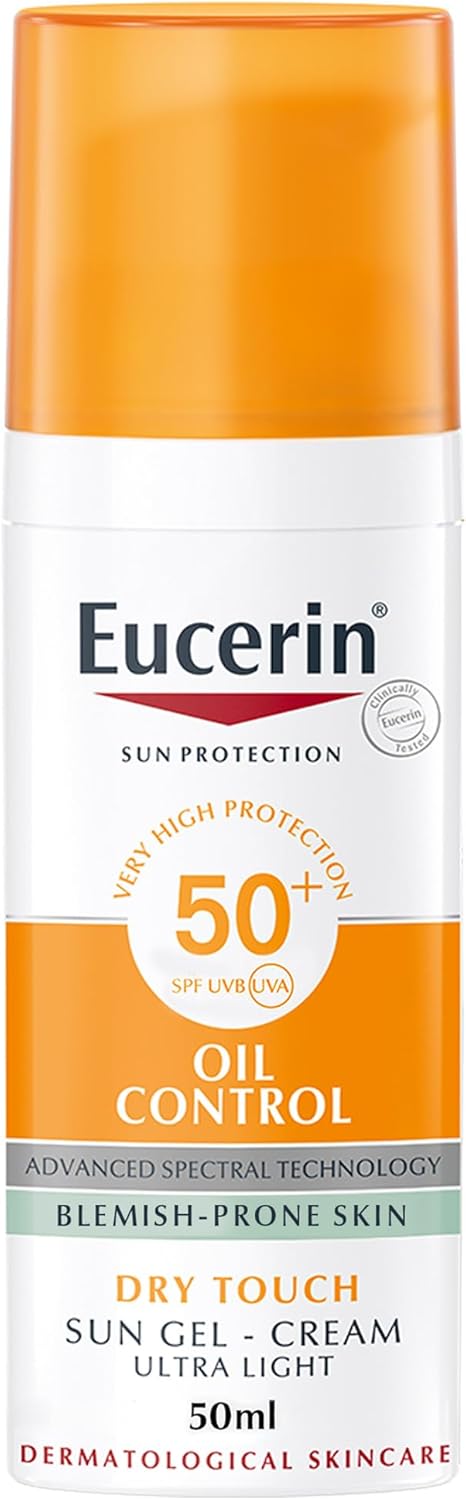 Eucerin Oil Control Sun Gel-Cream SPF 50+ (50ml)