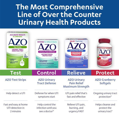 Azo Cranberry Urinary Tract Health Supplement (100 Softgels)