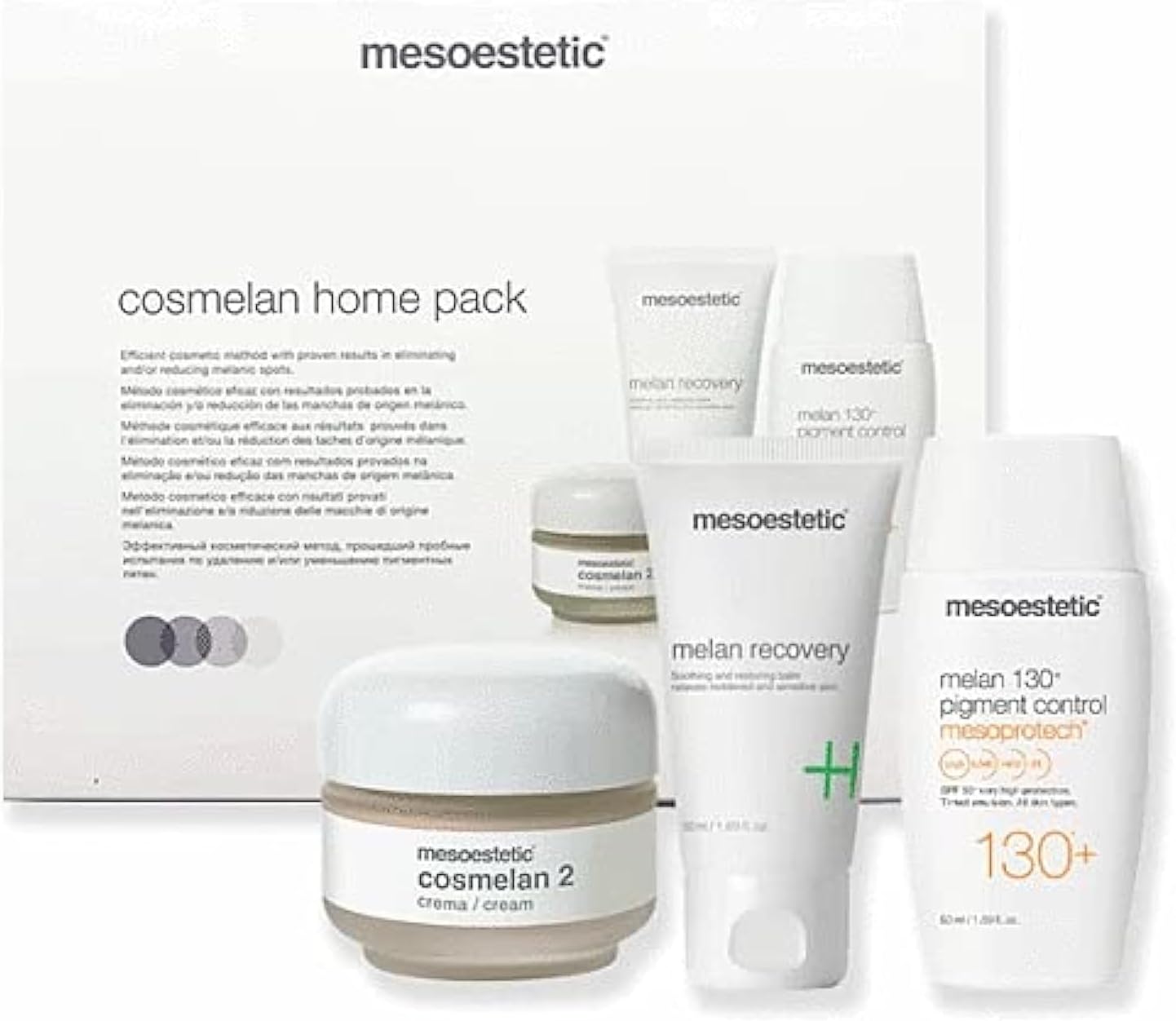 Mesoestetic Pack For Home Facial Depigmenting Treatment With Cosmelan Method