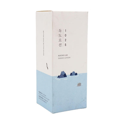 ROUND LAB 1025 DOKDO Lotion Fresh and Moist Clean Beauty للبشرة الحساسة 200 مل K Beauty 