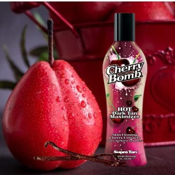 Supre Cherry Bomb Tanning Lotion 8 oz