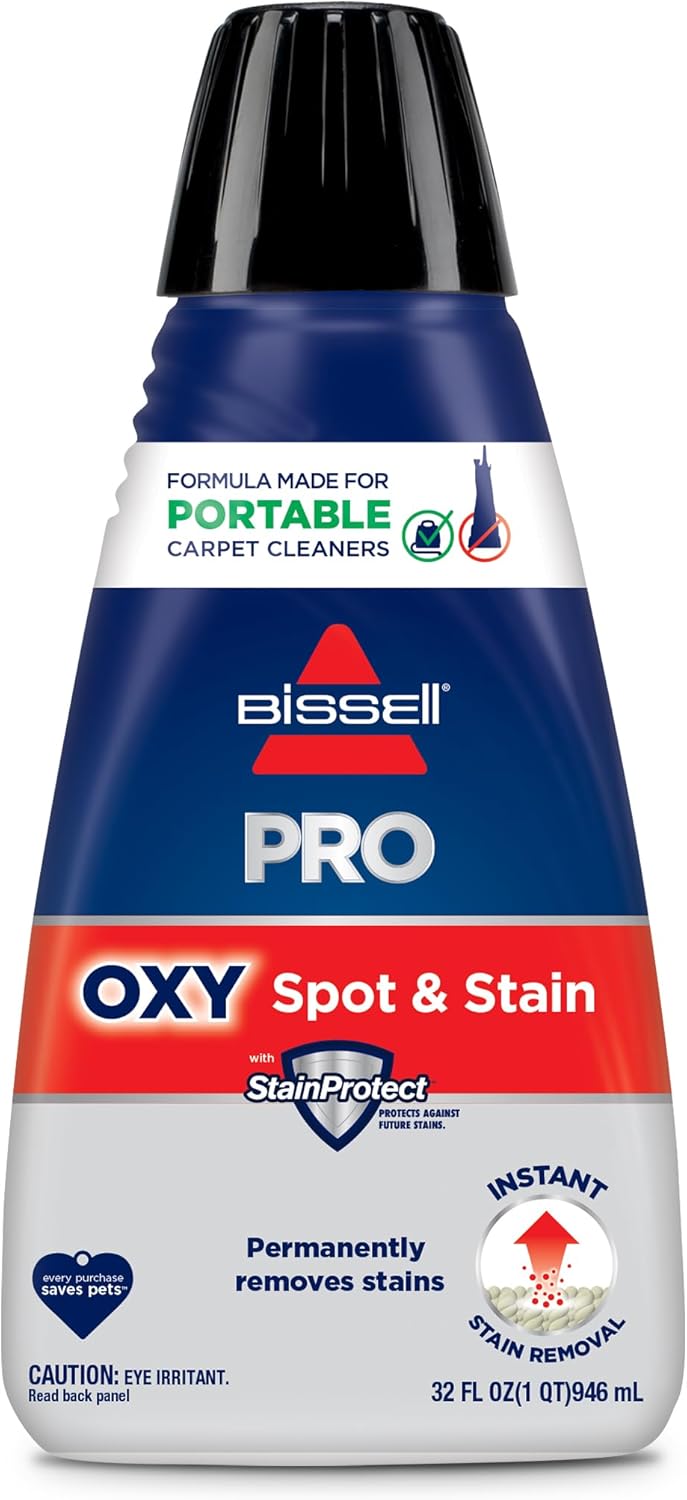 تركيبة جهاز Bissell Professional Spot and Stain + Oxy المحمول، 32 أونصة