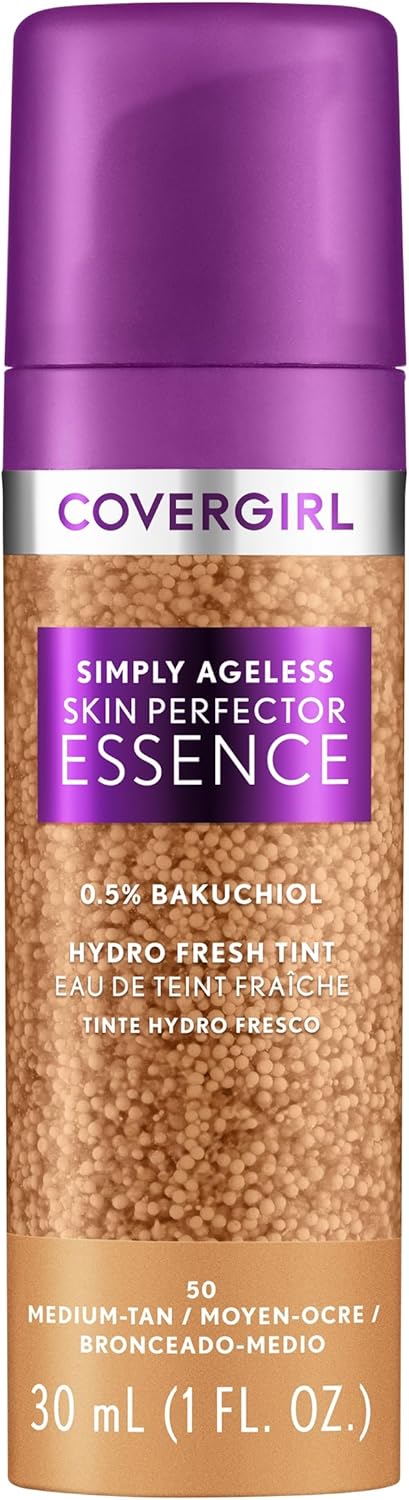 Covergirl Simply Ageless Skin Perfector Essence Foundation - 50 Medium-Tan