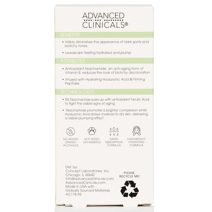 Advanced Clinicals, 5% Niacinamide Serum, 1.75 fl oz (52 ml)