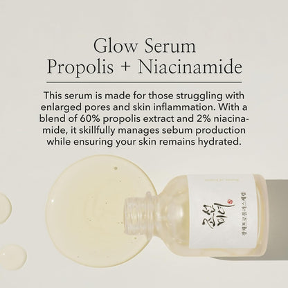 Beauty of Joseon, Glow Serum, Propolis + Niacinamide, 1.01 fl oz (30 ml)