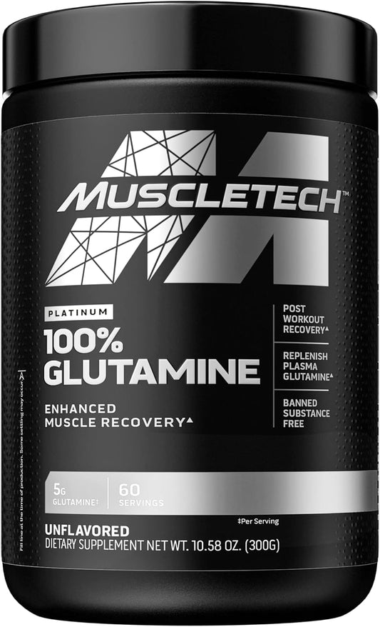 Muscletech Platinium Essential Series Glutamine, 302 G