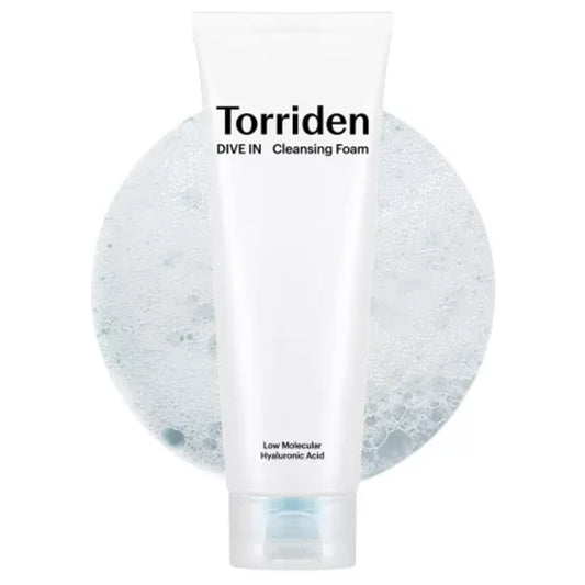 TORRIDEN DIVE-IN Low Molecular Hyaluronic Acid Cleansing Foam 5 oz. K Beauty