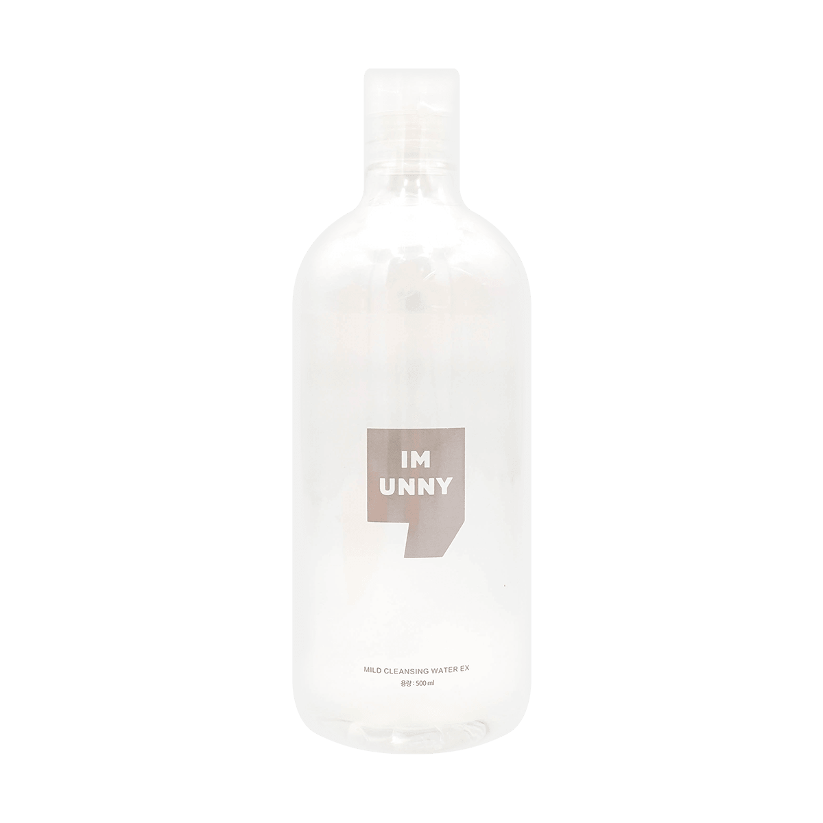 I'M UNNY Mild Cleansing Water EX مزيل المكياج بخطوة واحدة ومرطب 500 مل K Beauty 