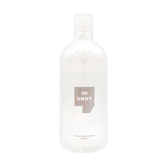 I'M UNNY Mild Cleansing Water EX مزيل المكياج بخطوة واحدة ومرطب 500 مل K Beauty 