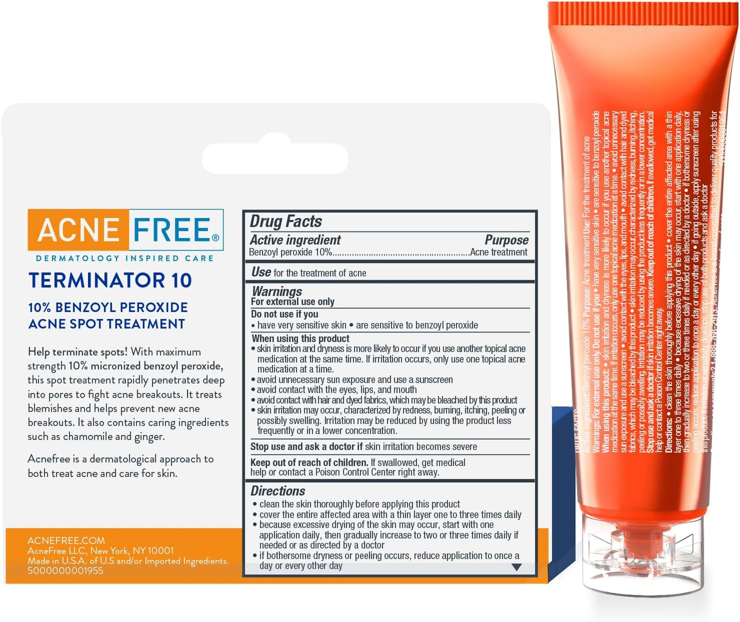 AcneFree Terminator Spot Maximum Strength Acne Cream