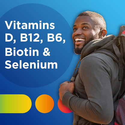 Centrum Men's Multivitamin Supplement with Vitamin D3, B Vitamins, Antioxidants & Zinc - 250 Tablets, Gluten-Free, Non-GMO