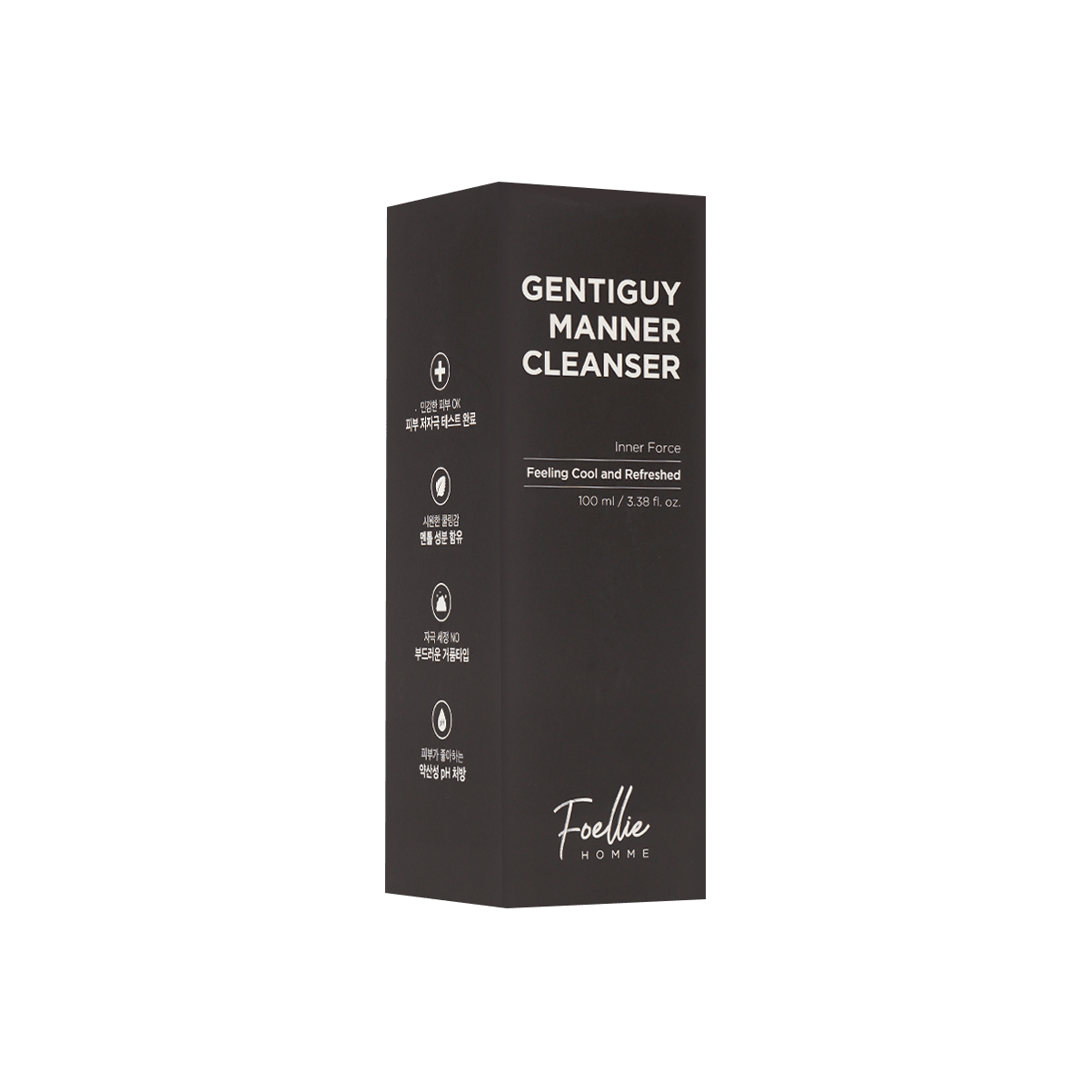 FOELLIE Gentiguy Manner Cleanser 100ml K Beauty