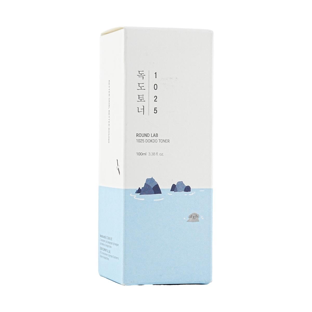 ROUND LAB 1025 Dokdo Toner، 3.4 أونصة سائلة K Beauty 