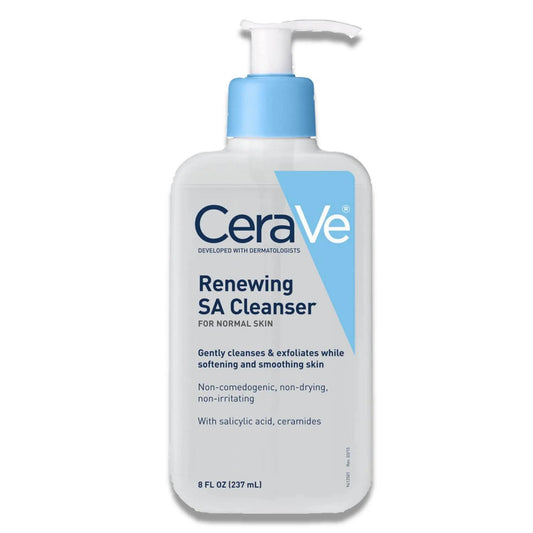 CeraVe - Renewing Salicylic Acid Cleanser, Fragrance Free Non-Comedogenic 