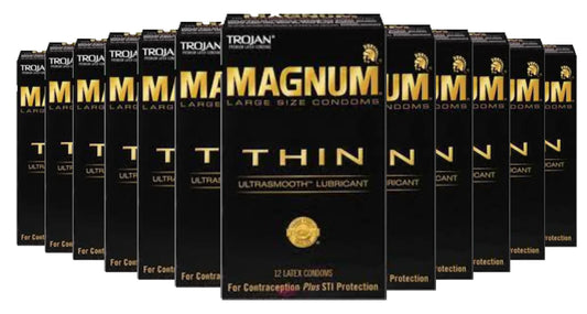 Trojan Magnum Thin with ultrasmooth lubricant