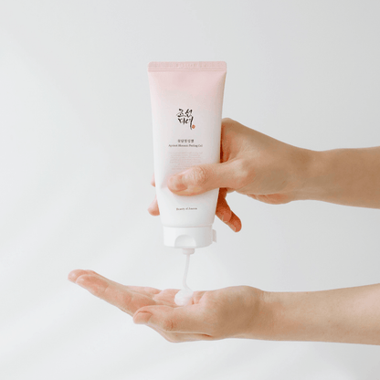 Best Exfoliating gel with Korean apricot blossom for gentle skin renewal.