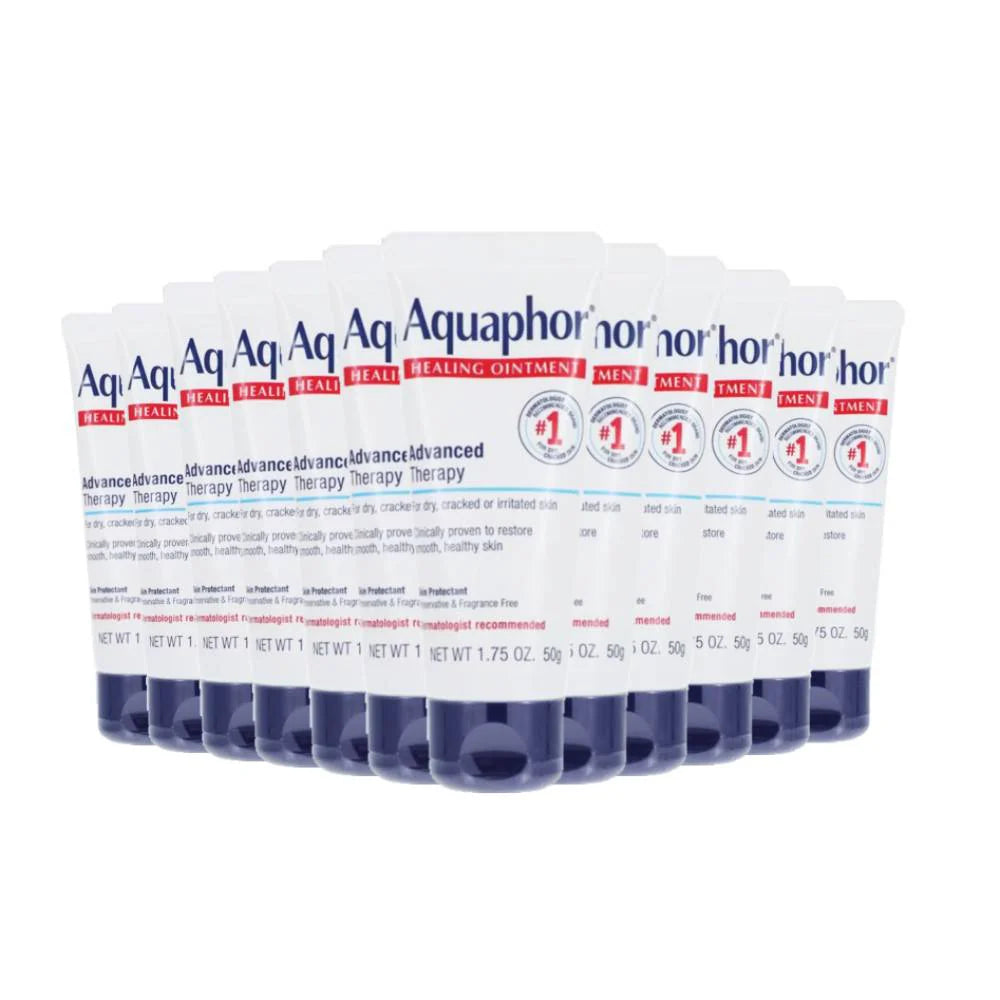 Aquaphor Healing Ointment Advanced Therapy for Dry and Cracked Skin  (مرهم Aquaphor العلاجي المتقدم للبشرة الجافة والمتشققة)