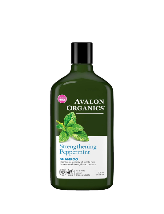 Avalon Organics Strengthening Peppermint Shampoo (شامبو أفالون أورجانيكس المقوي بالنعناع)