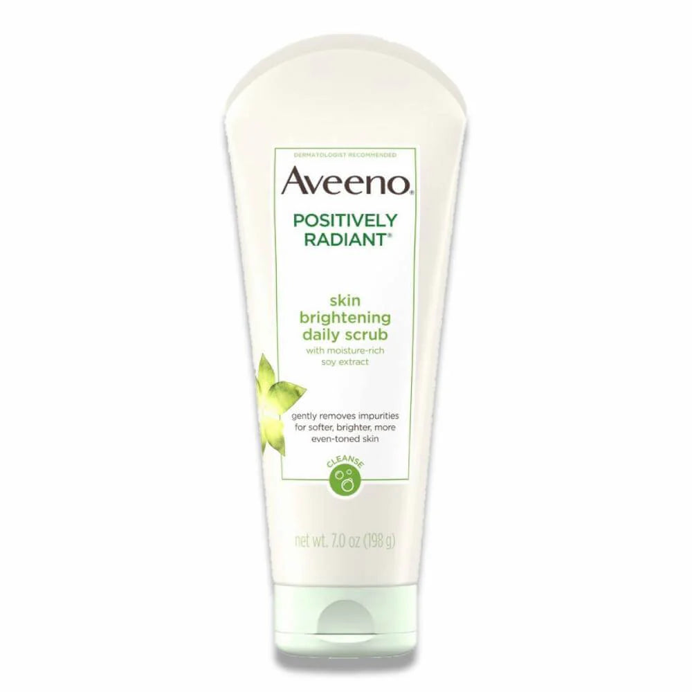 Aveeno - Positively Radiant Skin Brightening Exfoliating Daily Facial Scrub with Moisture