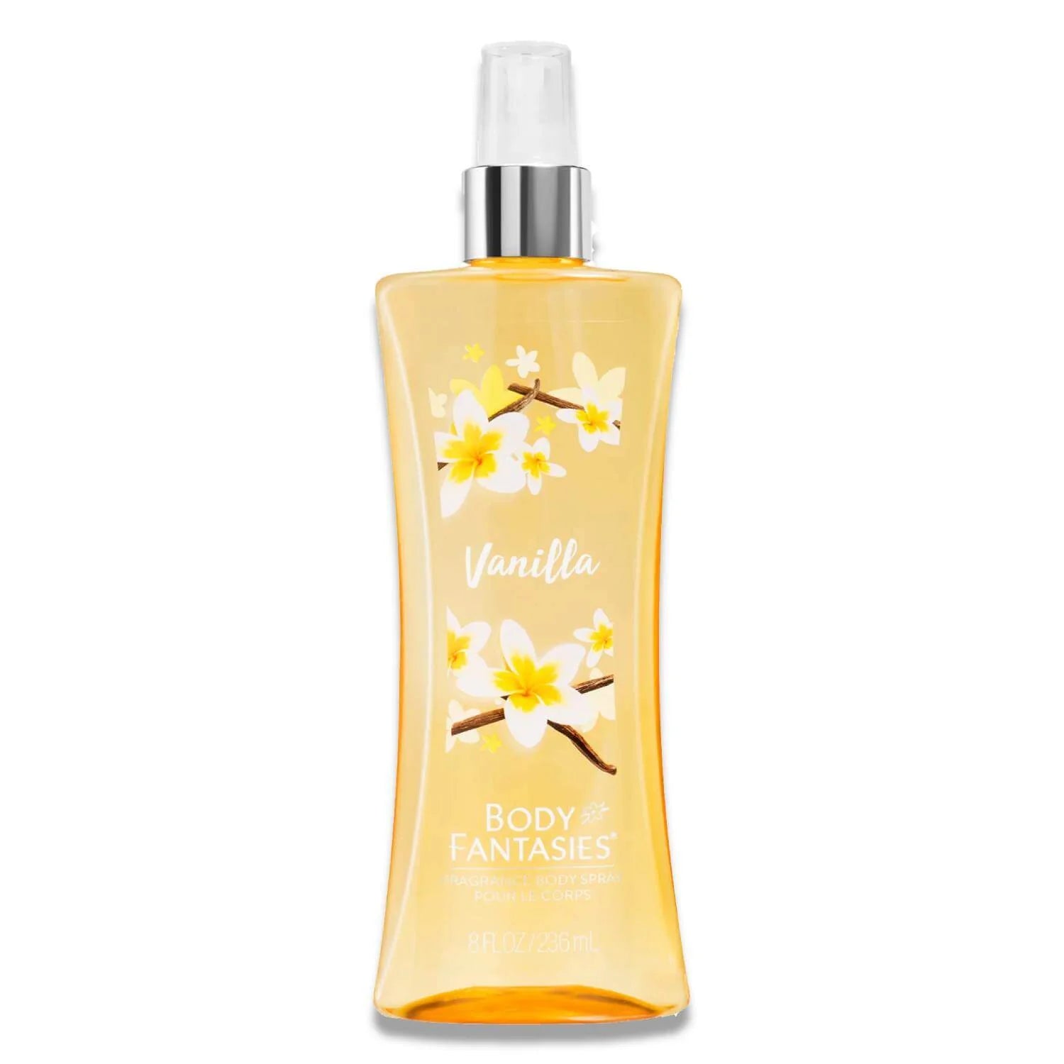 Body Fantasies - Body Spray, Vanilla-(بودي فانتاسيز - بخاخ للجسم بالفانيليا)