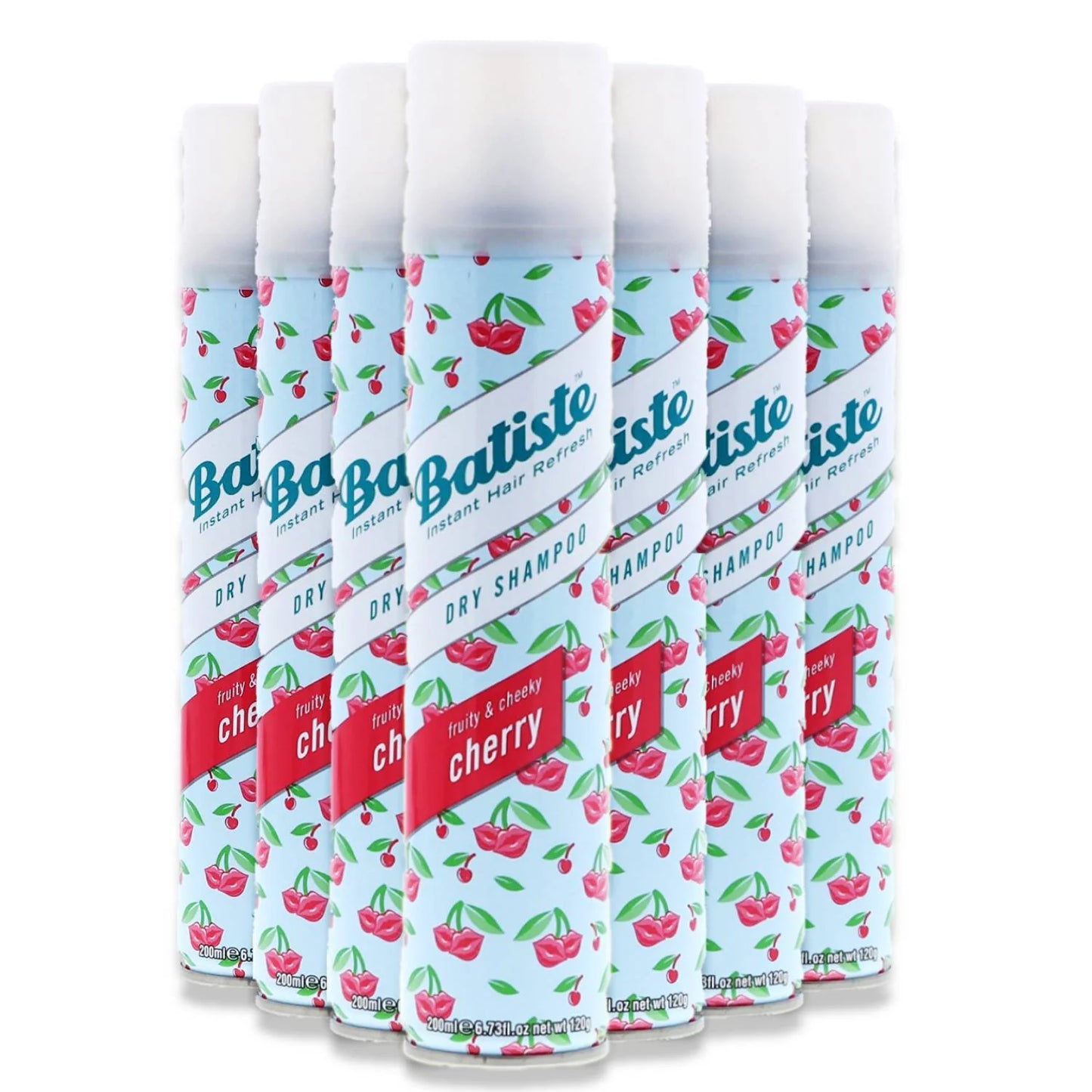 Batiste Dry Shampoo 4.23oz, Cherry Scent (باتيست شامبو جاف 4.23 أوقية، رائحة الكرز)