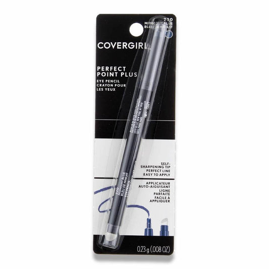 Covergirl - Perfect Point Plus Self Sharpening Eye Pencil, Midnight Blue [220] - 0.08 Oz