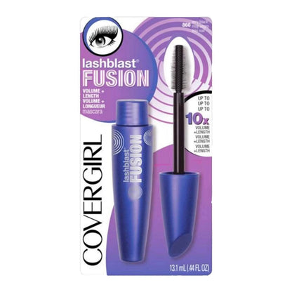 Covergirl - ماسكارا LashBlast Fusion، أسود جدًا [860] - 0.44 أونصة 