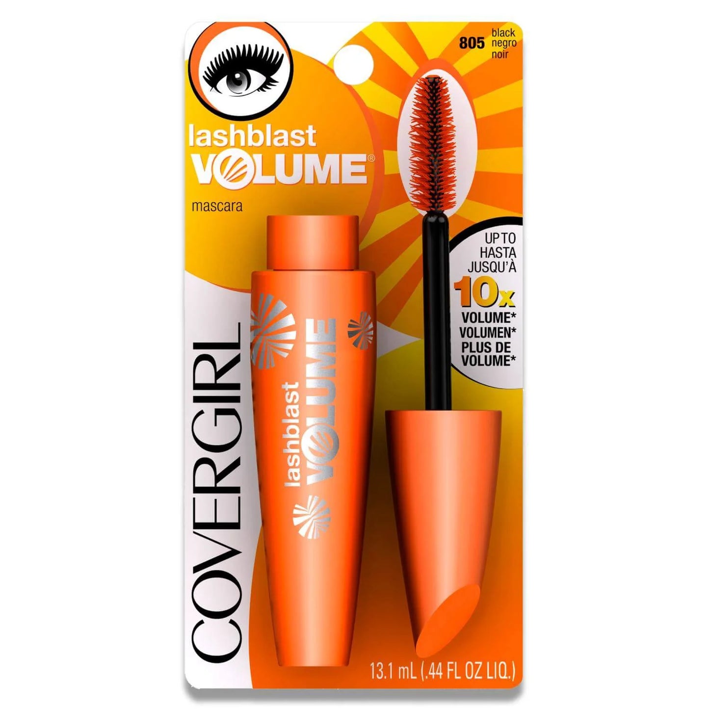 Covergirl - ماسكارا LashBlast Volume Mascara، أسود 805 - 0.44 أونصة 