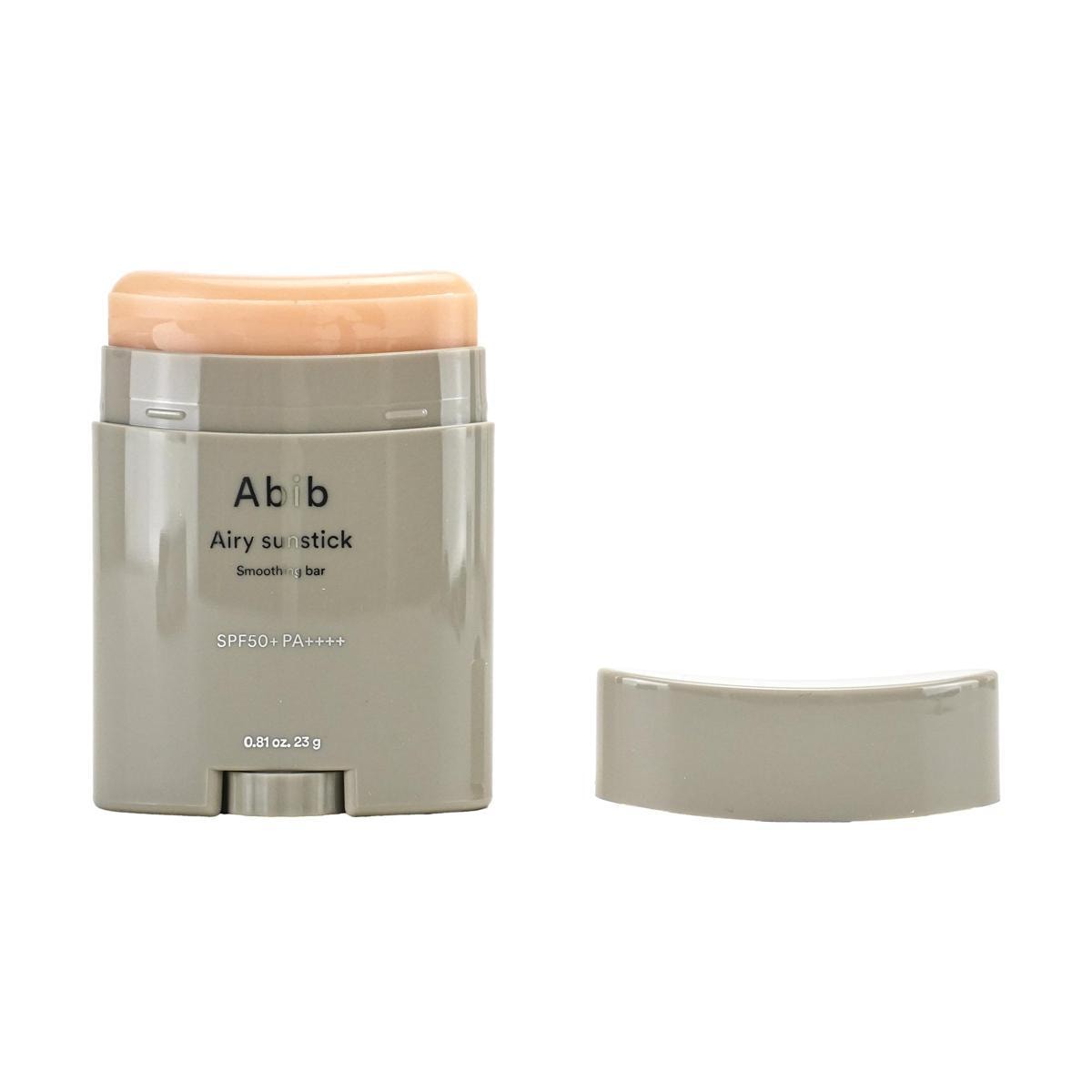 Abib Airy Sunstick, Korean beauty sunscreen stick with SPF50+ PA++++ protection, 0.78oz