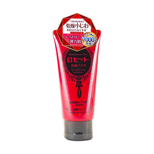 ROSETTE Rosette Face Wash Pasta Red Clay Wrinkle 120g