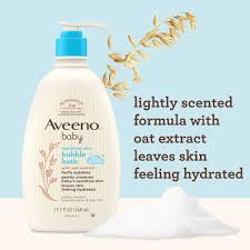 Aveeno baby, Bubble bath with oat extract