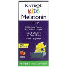 Natrol Kids Melatonin - Fast dissolve  1mg 40 tablets