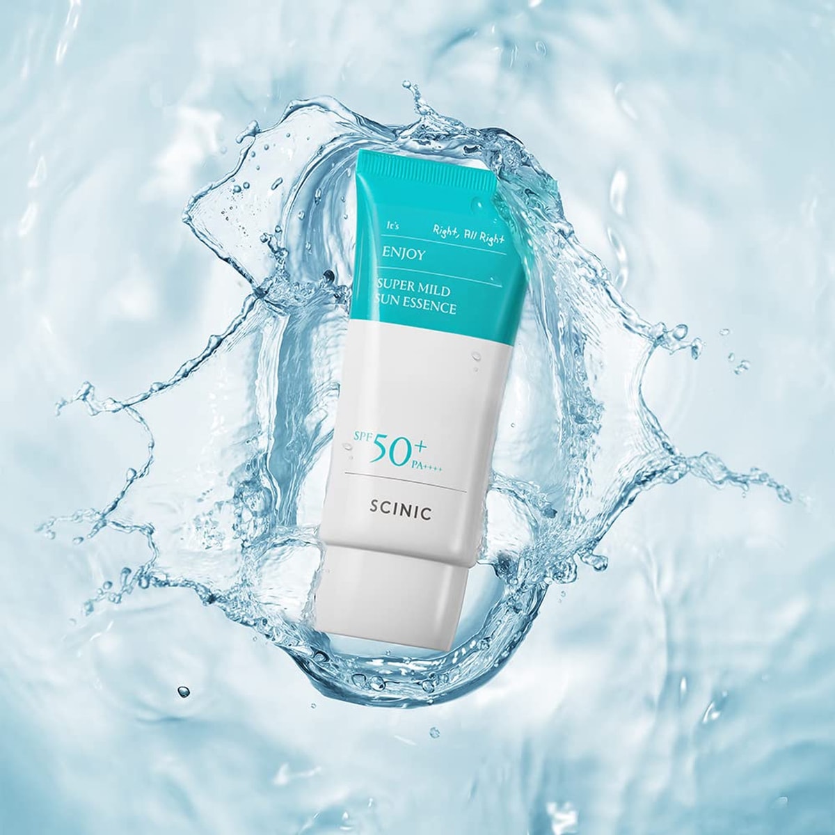 Scinic الكوري SCINIC استمتع بخلاصة الشمس اللطيفة للغاية بعامل حماية من الشمس SPF 50+ PA++++ 50 مل K Beauty 