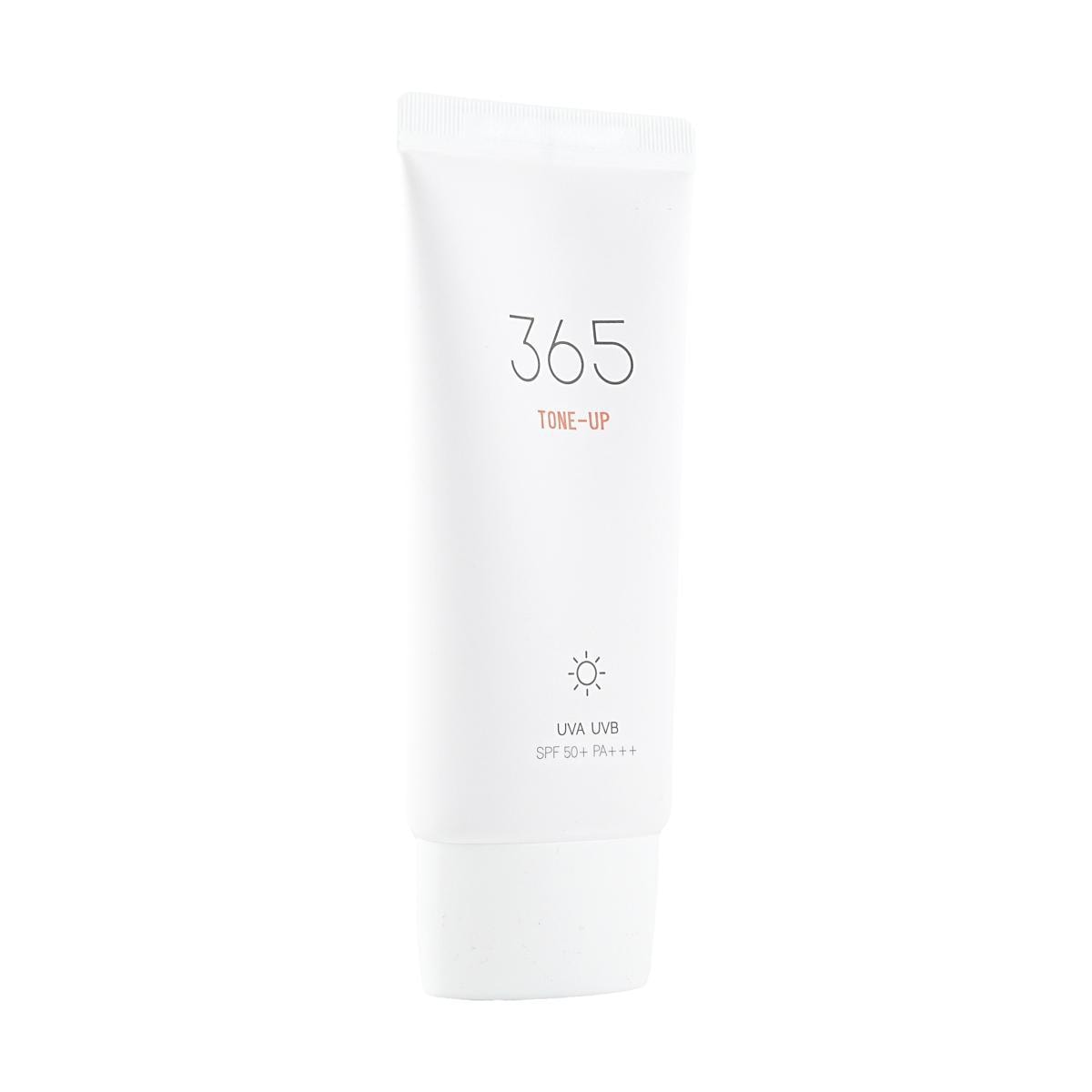 واقي الشمس ROUND LAB 365 Toneup، عامل حماية من الشمس SPF50+ PA++++، 1.69 أونصة سائلة K Beauty 