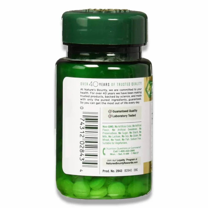 Nature's Bounty Folic Acid, Cardiovascular Health Vitamin Supplement - 250 Tablets