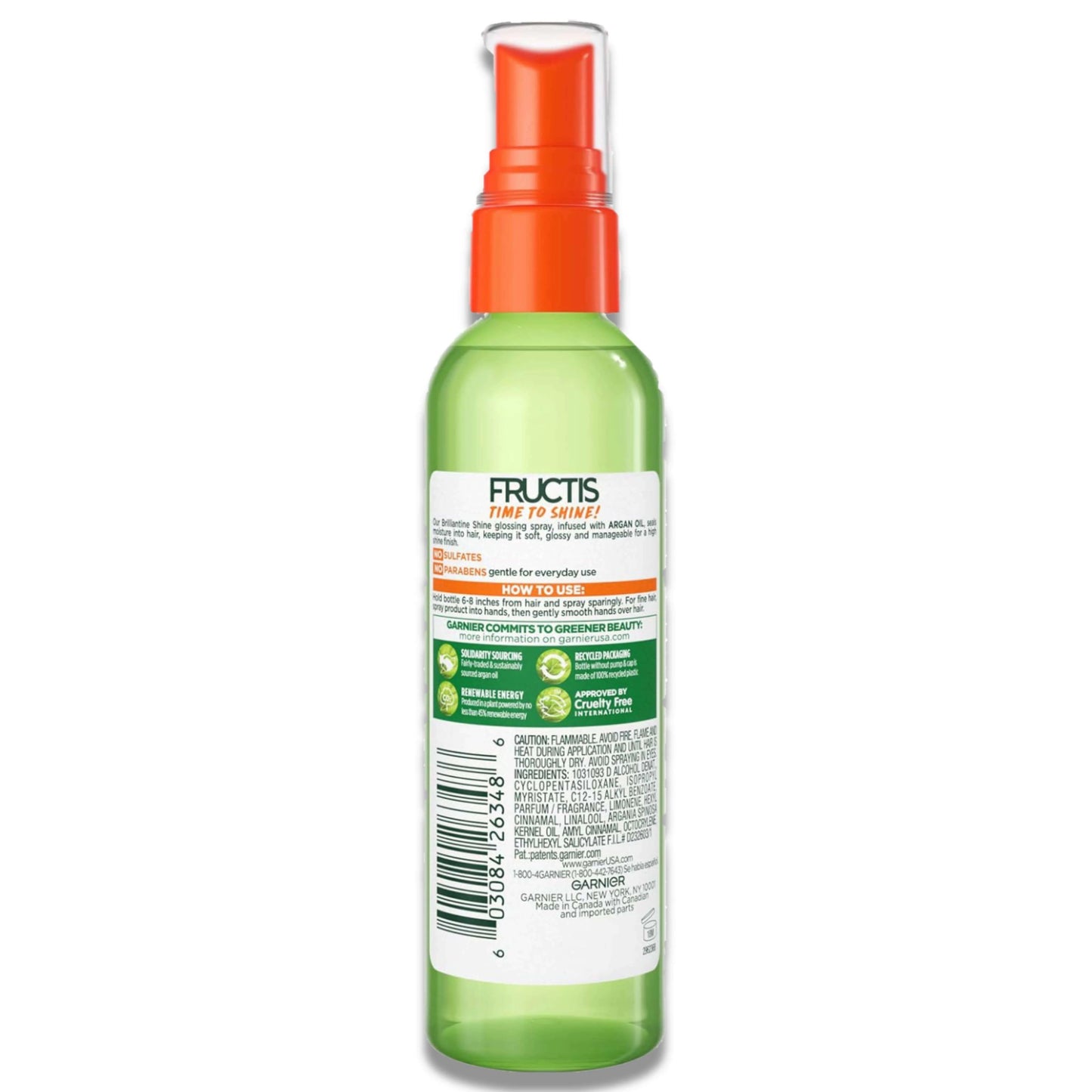 Garnier Fructis - Style Brilliantine Shine Glossing Spray - 3 oz