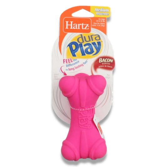 Hartz Hartz - Flexafoam Dura Play Medium Bone for Dogs, Assorted Colors