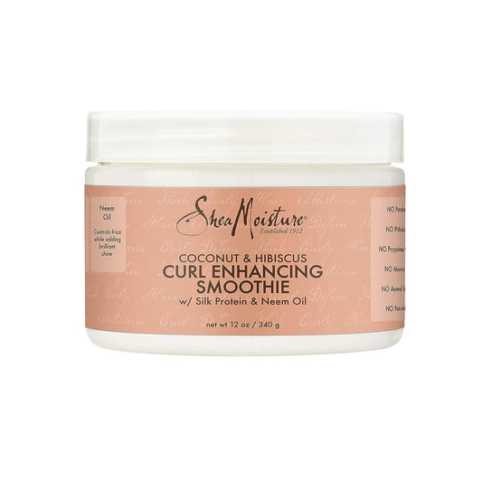 Shea Moisture Coconut and Hibiscus Curl Enhancing Hair Cream, 12 ozFormulated with Cocos nucifera (coconut) fruit juice, water, and glycerin (vegetable), this product boasts a blend of carefully selected ingredients to enhance curls with expert precision.