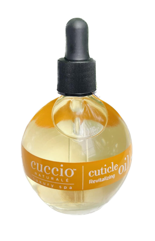 Cuccio Naturale Revitalizing Hydrating Oil For Repaired Cuticles Overnight - Remedy For Damaged Skin And Thin Nails - Paraben Cruelty-Free Formula - Milk And Honey - 2.5 Oz