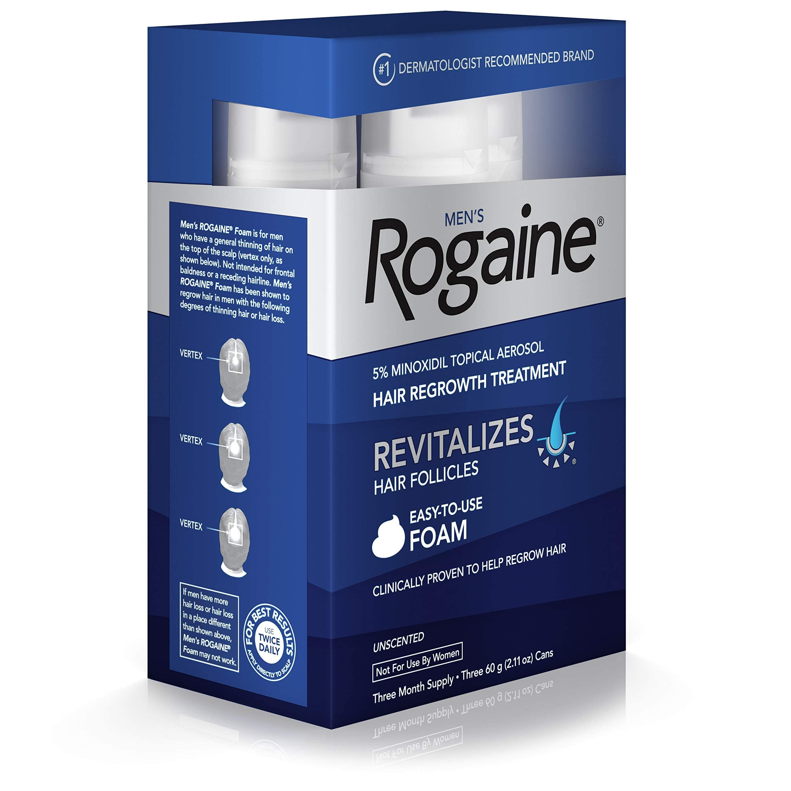 9 MONTH SUPPLY Men’s deals Rogaine Foam