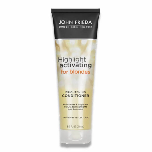 John Frieda - Sheer Blonde Brightening Hair Conditioner, Helps Nourish and Activate Natural-looking Highlights - 8.45 Oz